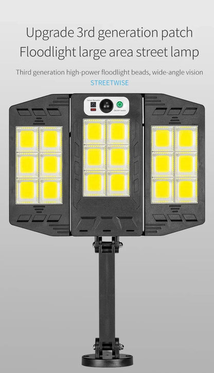 Lumières solaires extérieures