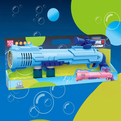Pistolet à bulles coloré