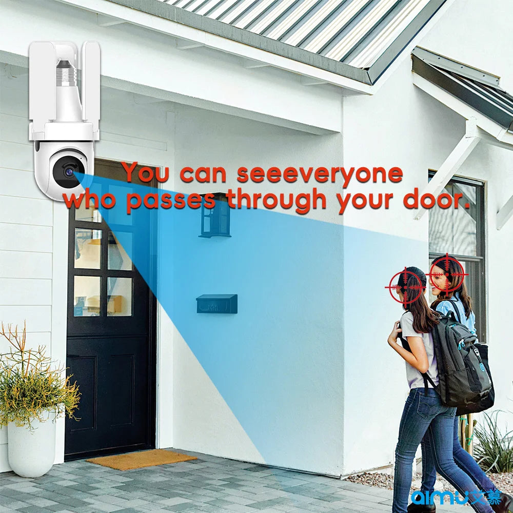 Caméra de Sécurité Ampoule V380PRO T23