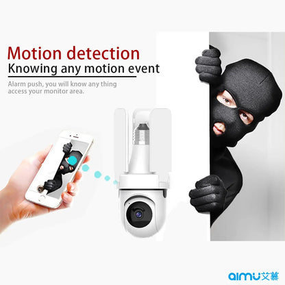 Caméra de Sécurité Ampoule V380PRO T23