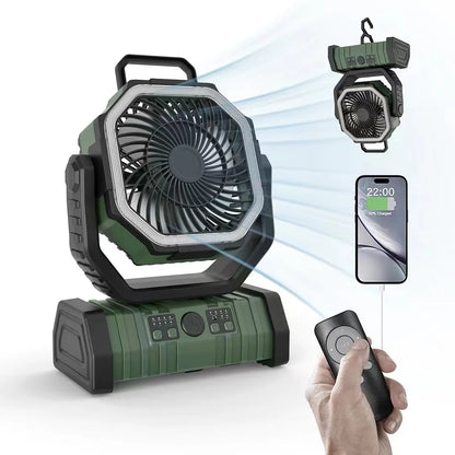 Ventilateur portable rechargeable 20000mAh