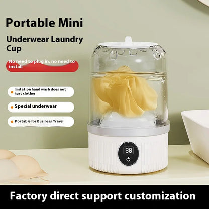 Mini machine à laver portable !